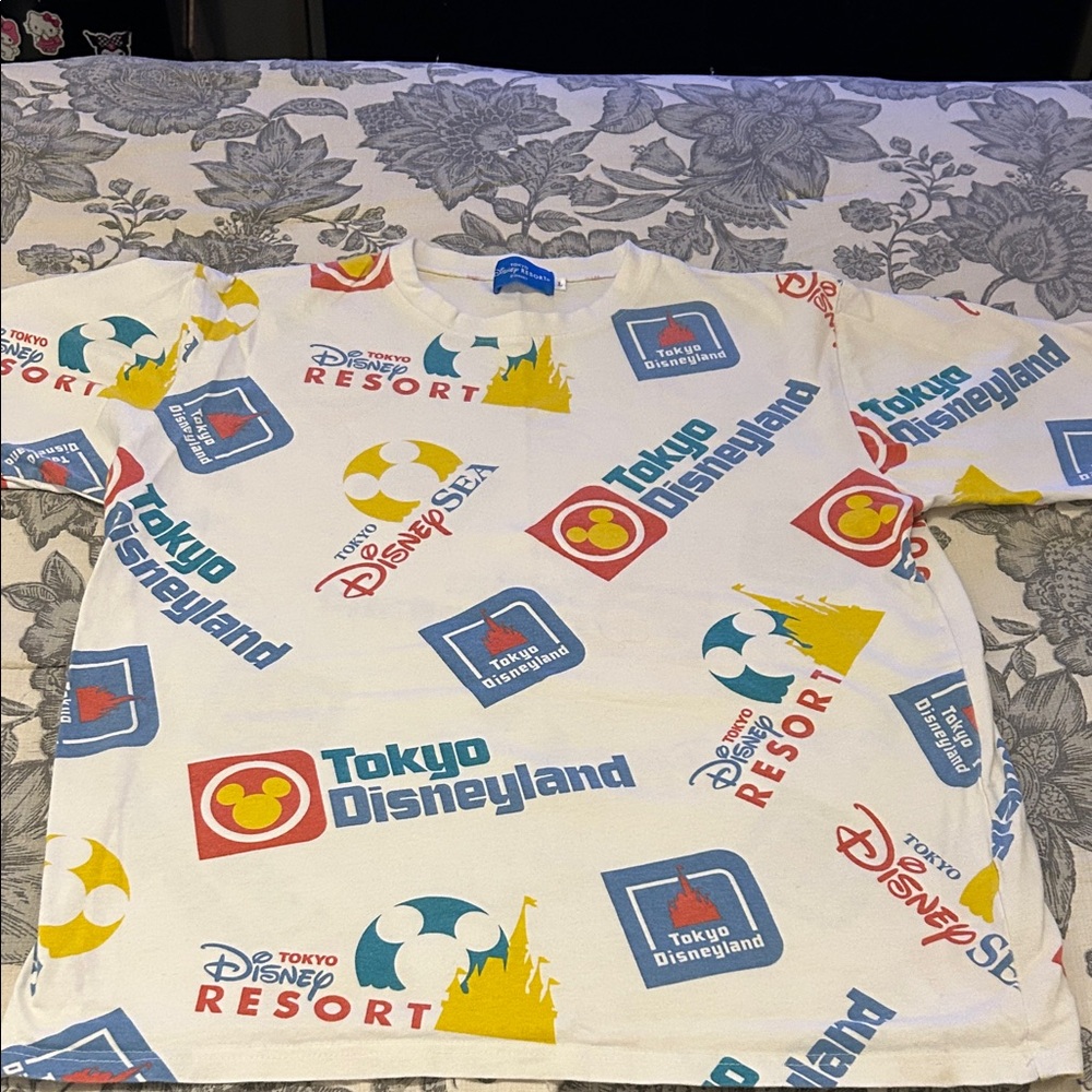 Disneyland Tokyo Japan Resort Kids T-Shirt - Multicolor-Large